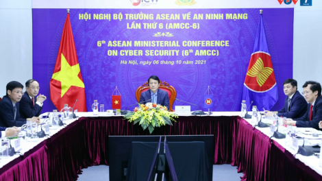 Khai mạc Hội nghị Bộ trưởng ASEAN về An ninh mạng lần thứ 6 (06/10/2021)