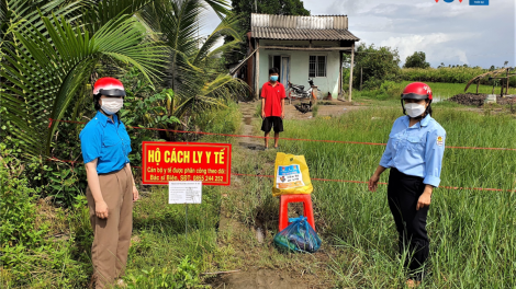 Thanh niên Cà Mau lo chỗ ăn, chỗ nghỉ cho người dân về quê tránh dịch (15/10/2021)