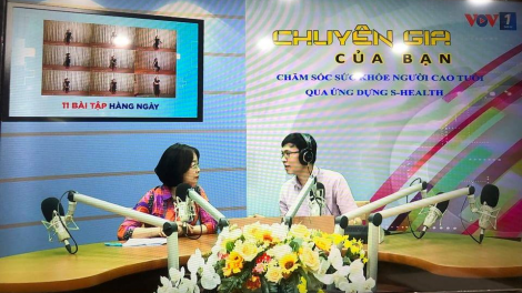 Chăm sóc sức khỏe người cao tuổi qua ứng dựng S-Health (7/10/2021)