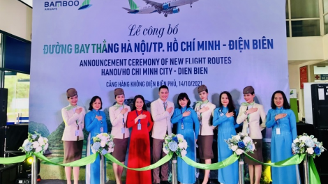 Khai trương đường bay Hà Nội/TP Hồ Chí Minh – Điện Biên: Kết nối Điện Biên với cả nước (14/10/2021)