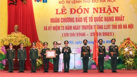 Kỷ niệm 75 năm ngày truyền thống Lực lượng vũ trang Thủ đô Hà Nội (16/10/2021)