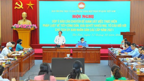 Nhiều Chủ tịch UBND cấp tỉnh chưa nghiêm túc thực hiện quy định tiếp công dân (15/10/2021)