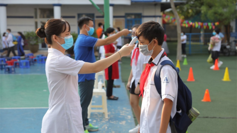 Hà Nội: Chuẩn bị mở cửa trường học an toàn (05/11/2021)