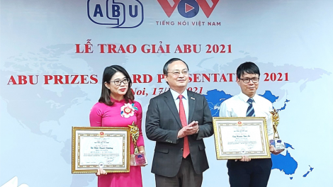 Lễ trao giải ABU 2021: Đài Tiếng nói Việt Nam lần đầu tiên được xướng tên ở hạng mục cao nhất (17/11/2021)