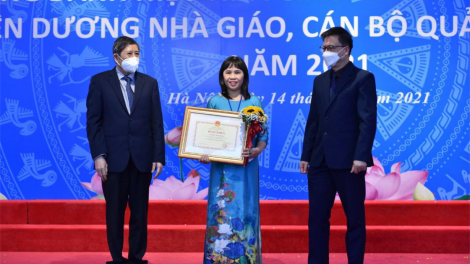 Cô giáo Trương Thị Ngọc Hà - Tâm huyết và tình thương với những học sinh khuyết tật (19/11/2021)