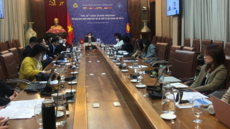 Khai mạc Hội nghị Ban Chấp hành Hiệp hội An sinh xã hội ASEAN lần thứ 38 (25/11/2021)