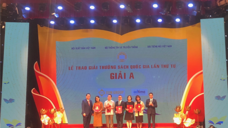 24 giải thưởng được trao tại Lễ trao Giải thưởng sách Quốc gia lần thứ 4 (13/11/2021)