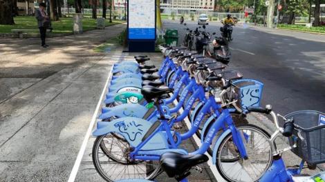 Dự án xe đạp công cộng ở TP. HCM đáp ứng nhu cầu đi lại của người dân (21/11/2021)