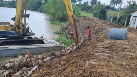 Bến Tre: Chủ động ứng phó đợt triều cường có khả năng vượt mức báo động III (1/11/2021)