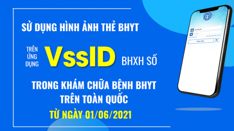 Hàng nghìn người sử dụng hình ảnh thẻ BHYT trên ứng dụng VSSID đi KCB(06/06/2021)