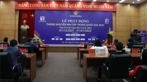 Tháng khuyến mại tập trung quốc gia 2021: Kết nối sản xuất và tiêu thụ, thúc đẩy tiêu dùng nội địa (01/12/2021)