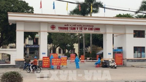 Các tài xế hỗ trợ vận chuyển thiết bị, nhu yếu phẩm ở Chí Linh – Hải Dương (4/2/2021)