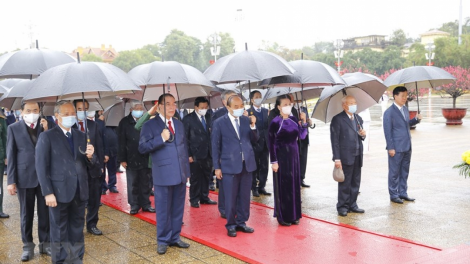 THỜI SỰ 12H TRƯA 9/2/2021: Lãnh đạo Đảng, Nhà nước, MTTQ Việt Nam vào Lăng viếng Chủ tịch Hồ Chí Minh nhân dịp Tết Nguyên đán Tân Sửu 2021