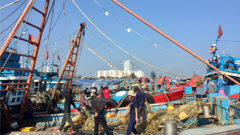 Đà Nẵng: tăng cường phòng chống cháy nổ tại nơi neo đậu tàu thuyền (27/02/2021)