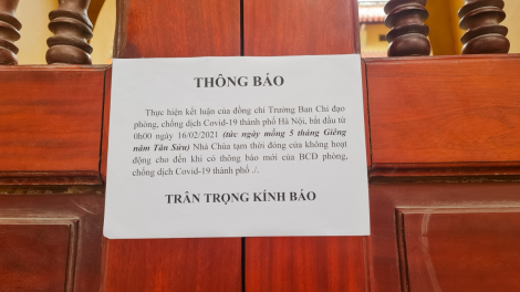 Lễ chùa đầu năm: An toàn trong mùa dịch (19/02/2021)