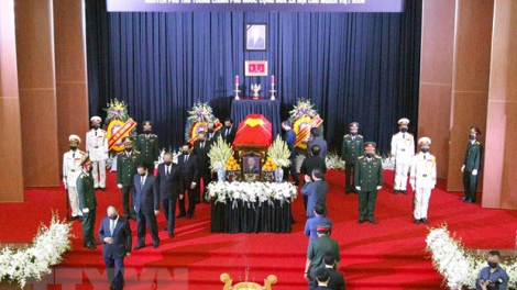 Tổ chức trọng thể lễ viếng nguyên Phó Thủ tướng Trương Vĩnh Trọng (21/02/2021)