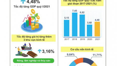 Tình hình kinh tế Quý 1 – Bước đà thực hiện mục tiêu kép 2021 (30/03/2021)