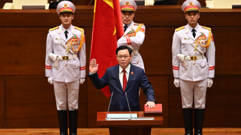 Ông Vương Đình Huệ được bầu làm Chủ tịch QH và có bài phát biểu đầu tiên (31/3/2021)