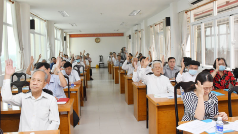 Lấy ý kiến cử tri nơi cư trú đối với người ứng cử đại biểu QH khóa XV, đại biểu HĐND nhiệm kỳ 2021-2026