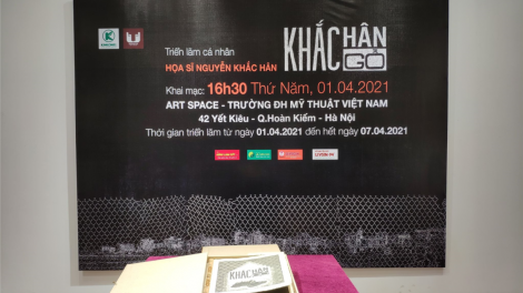 Triển lãm Khắc Hân khắc gỗ (4/4/2021)