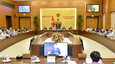 Khai mạc phiên họp 55 của Ủy ban Thường vụ Quốc hội (27/4/2021)
