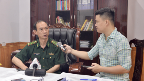 Bộ đội Biên phòng tỉnh Nghệ An thực hiện "nhiệm vụ kép" vừa quản lý bảo vệ biên giới vừa phòng, chống dịch Covid-19 (20/4/2021)