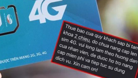 THỜI SỰ 12H TRƯA 4/4/2021: Cảnh báo hiện tượng lừa đảo: Nhắn tin hướng dẫn nâng cấp sim 4G.