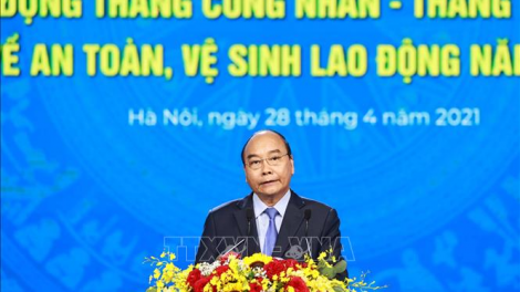 THỜI SỰ 12H TRƯA 28/4/2021: Chủ tịch nước Nguyễn Xuân Phúc dự Lễ kỷ niệm 135 năm Ngày Quốc tế Lao động.