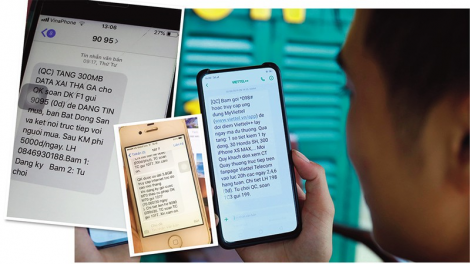Tin nhắn rác, cuộc gọi rác xuất hiện ngày càng tinh vi hơn? (24/4/2021)
