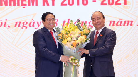 THỜI SỰ 21H30 ĐÊM 08/04/2021: Lễ bàn giao công việc của Thủ tướng CP nhiệm kỳ 2016 -2021 giữa Chủ tịch nước Nguyễn Xuân Phúc và Thủ tướng CP Phạm Minh Chính.