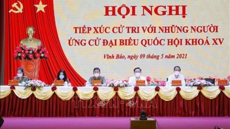 THỜI SỰ 12H TRƯA 11/05/2021: Chủ tịch QH Vương Đình Huệ và các ứng cử viên vận động bầu cử tại Hải Phòng.