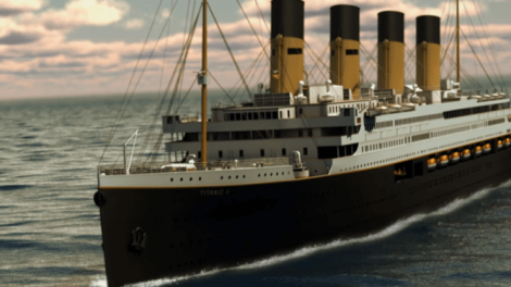 Tàu Titanic huyền thoại sẽ được tái sinh tại một công viên giải trí ở tỉnh Tứ Xuyên, Trung Quốc (18/5/2021)