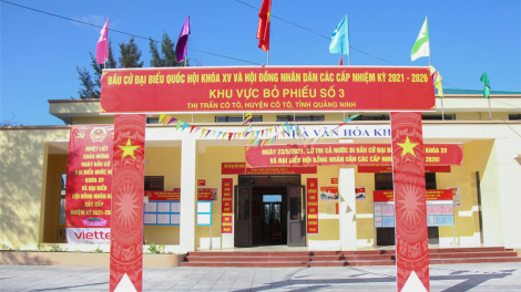 Đảo tiền tiêu Cô Tô hướng về ngày bầu cử (15/5/2021)