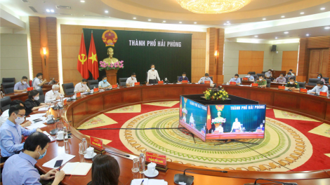 Hải Phòng: Người dân không ra khỏi nhà từ 22h00’ đến 05h00’ khi không có việc cần thiết (18/5/2021)