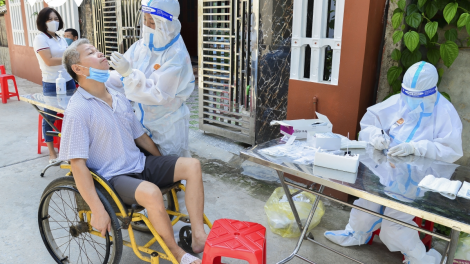 Điện Biên dự kiến lấy 35.000 mẫu xét nghiệm (21/5/2021)