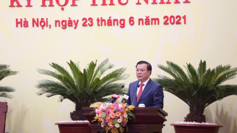 Kỳ họp đầu tiên HĐND TP Hà Nội khóa mới bầu Chủ tịch HĐND và Chủ tịch UBND TP (23/6/2021)