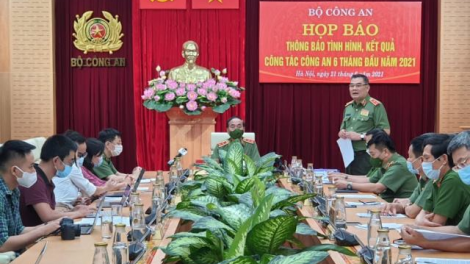Bộ Công an họp báo thông tin các vụ việc dư luận quan tâm (21/6/2021)