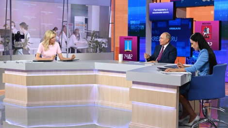 Những vấn đề cấp bách nêu trong đối thoại trực tiếp của Tổng thống Putin với người dân Nga (30/06/2021)