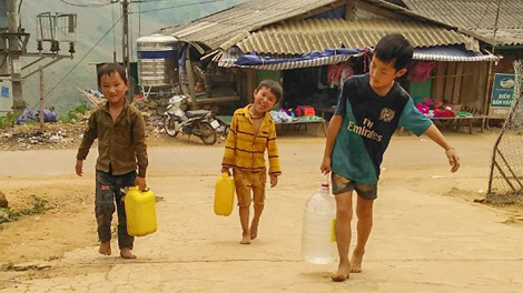 Để tiếp cận nước sạch trở thành thượng quyền của trẻ em. (06/06/2021)