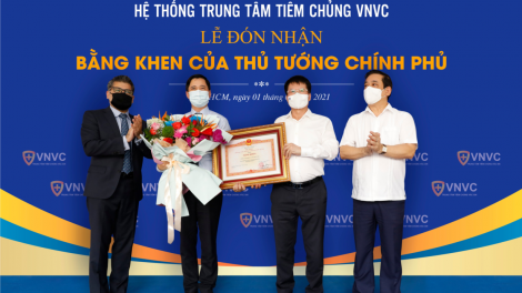 Công ty nhập 30 triệu liều vắc xin Covid 19 nhận Bằng khen của Thủ tướng Chính phủ (1/6/2021)