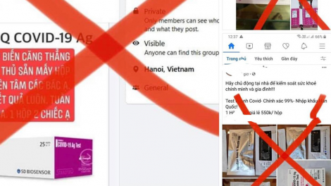 Cảnh giác với các bộ test nhanh COVID-19 tại nhà (9/6/2021)
