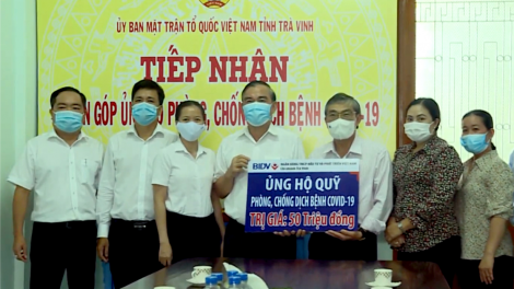 Trà Vinh: Hơn 12 tỷ đồng ủng hộ Quỹ phòng chống dịch Covid-19 (23/6/2021)