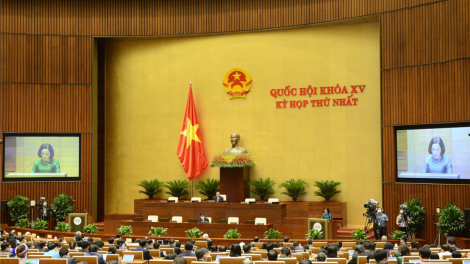 Đại biểu QH đánh giá cao công tác phòng, chống dịch tại kỳ họp thứ Nhất, QH khóa XV (20/7/2021)