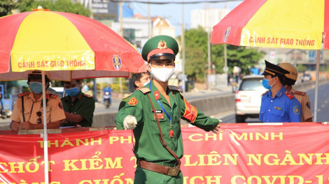TP.HCM tiếp tục ra Chỉ thị khẩn với hàng loạt biện pháp mạnh phòng, chống COVID-19 (23/7/2021)
