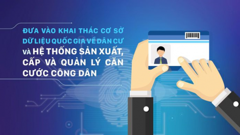 Cơ sở dữ liệu quốc gia về dân cư đi vào hoạt động: Góp phần xây dựng Chính phủ số (01/07/2021)