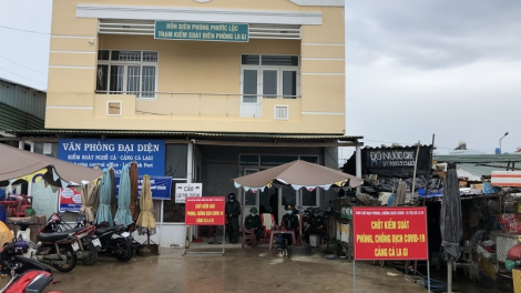 Bình Thuận tăng cường phòng chống dịch tại các cảng cá. (29/07/2021)
