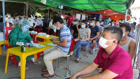 Hải Phòng: Test nhanh cho người dân tại chốt kiểm dịch trước khi vào thành phố (08/07/2021)