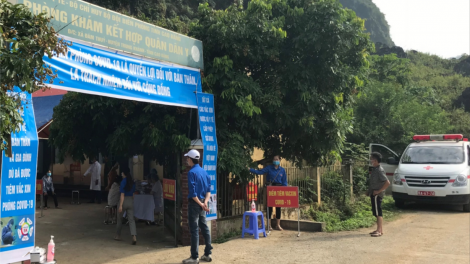 Cao Bằng triển khai tiêm mũi 2 vaccine phòng Covid-19 cho cư dân biên giới (12/08/2021)