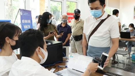 Bộ Công an thí điểm hệ thống quản lý tiêm chủng E-vaccine (13/8/2021)