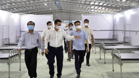 Phó thủ tướng Vũ Đức Đam: Tây Ninh nhanh chóng mở rộng vùng xanh để người dân sớm trở lại cuộc sống bình thường mới (10/08/2021)